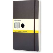 Moleskine QP612 Siyah Kareli Cep Boy Yumuşak Kapaklı Defter
