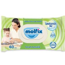 Molfix Ferah Temizlik İzotonik Sulu 6x60 360 Yaprak Islak Mendil
