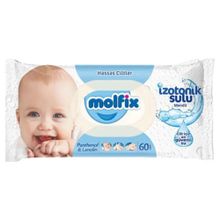 Molfix Hassas Ciltler İzotonik Sulu 12x60 720 Yaprak Islak Mendil