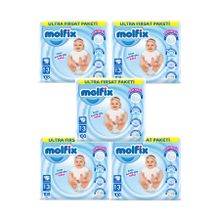 Molfix No:3 Midi 540 Adet Bebek Bezi