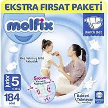 Molfix No:5 Junior 184 Adet Bebek Bezi