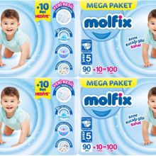 Molfix No:5 Junior 400 Adet Bebek Bezi