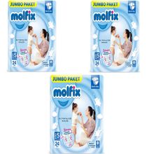 Molfix No:5 Junior 72 Adet Bebek Bezi