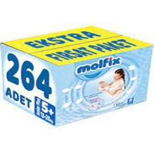 Molfix No:5+ Junior Plus 264 Adet Bebek Bezi