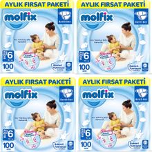 Molfix No:6 XLarge 400 Adet Bebek Bezi