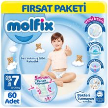 Molfix No:7 XXLarge 60 Adet Bebek Bezi