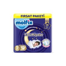 Molfix Tatlı Rüyalar No:5 Junior 116 Adet Bebek Bezi