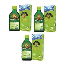 Möller's Omega-3 Elma Aromalı 3x250 ml Balık Yağı
