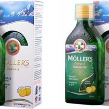 Möller's Omega-3 Limon Aromalı 2x250 ml Balık Yağı