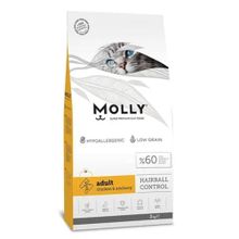 Molly 2 kg Hairball Düşük Tahıllı Tavuklu Yetişkin Kedi Maması