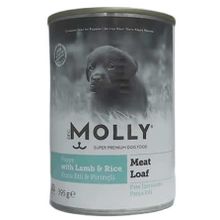 Molly Kuzu Etli Parca Etli 395 Gr Yavru Köpek Konservesi