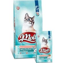 Molly Light Sterilised Somonlu 2 KG Kısır Kedi Maması