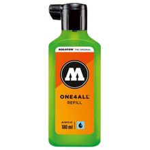 Molotow One4All 180 ml Neon Green Fluorescent 219 Akrilik Refill