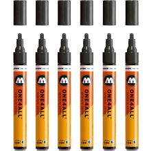 Molotow One4All N:180 4 mm Signalschwarz Çizim Kalemi