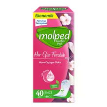 Molped Her Gün Ferahlık 40x4 160 Adet İnce Günlük Ped