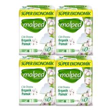 Molped Pure Soft Cilt Dostu Organik Pamuk Normal Ultra 24 Adet Ped