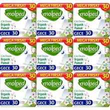 Molped Pure Soft Gece 9x30 Adet Hijyenik Ped