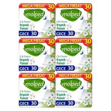 Molped Pure & Soft Mega Fırsat Gece 180 Adet Hijyenik Ped
