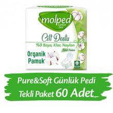 Molped Pure&Soft Günlük 60 Adet Ped