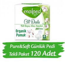 Molped Pure&Soft Günlük Swli 120 Adet Pedi