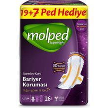 Molped Supernight Uzun 26 Adet Ped