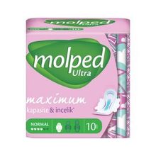 Molped Ultra 10'lu Kanatlı Normal Hijyenik Ped