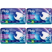 Moly Bel Bantlı XL 120 Adet Hasta Bezi