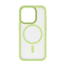 Momax Açık Yeşil iPhone 15 Pro Play Amour MagSafe Kılıf