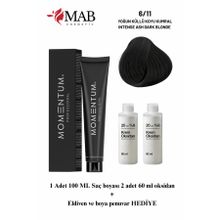 Momentum Profesyonel Saç Boyası 100ML 6.11 Yoğun Küllü Koyu Kumral