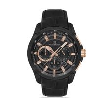 Momentus SM102B-04BR Siyah Erkek Kol Saati