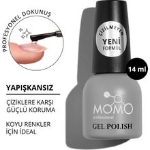 Momo Professional Crystal Top Coat 14 ml Kalıcı Oje