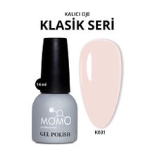 Momo Professional K031 Açık Pudra Krem 14 ml Kalıcı Oje