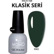 Momo Professional K063 Koyu Çam Yeşili 14 ml Kalıcı Oje