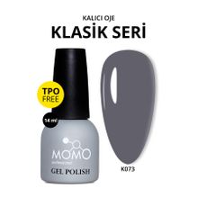 Momo Professional K073 Koyu Gri 14 ml Kalıcı Oje