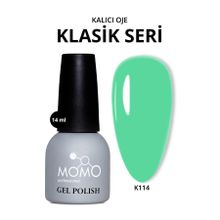 Momo Professional K114 Moda İkonu Yeşili 14 ml Kalıcı Oje