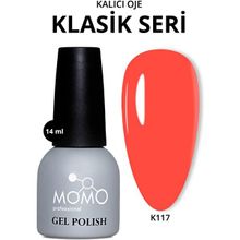 Momo Professional K117 Açık Alev Kırmızısı 14 ml Kalıcı Oje