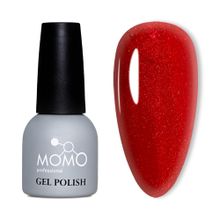 Momo Professional S024 Simli Bayrak Kırmızısı 14 ml Kalıcı Oje