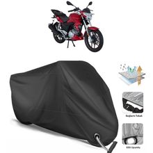 Mondial 150 Z-ONE I Siyah Arka Çanta Uyumsuz Ultra Kalın Su Geçirmez Motor Brandası