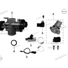 Mondıal Rx1 125 Emme Manifoldu