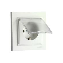 Mono 500-000121-119 Despina Beyaz Çocuk Korumalı Topraklı Priz