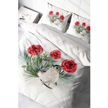 Monohome Big Birdy 3D Pamuk Saten Çift Kişilik 200x220 cm Nevresim Takımı