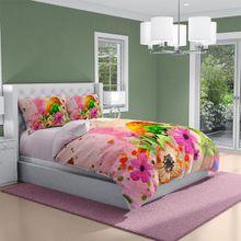 Monohome Bird Nest Naturel Renkli Çift Kişilik 200x220 cm Nevresim Takımı