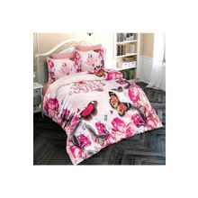 Monohome Butterfly 2 3d Pamuk Saten Çift Kişilik Nevresim Takımı