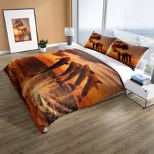 Monohome Cattleya Dolphin 3d Pamuk Saten Çift Kişilik Nevresim Takımı