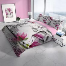 Monohome Cattleya İstanbul 3d Pamuk Saten Çift Kişilik Nevresim Takımı