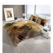 Monohome Cattleya Lion 3d Pamuk Saten Çift Kişilik Nevresim Takımı