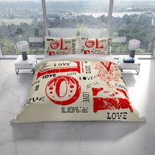 Monohome Cattleya Love 3D Pamuk Saten Çift Kişilik Nevresim Takımı