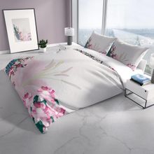 Monohome Cattleya Peacock 3d Pamuk Saten Çift Kişilik Nevresim Takımı