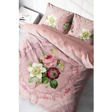 Monohome Damask Rose 3D Pamuk Saten Çift Kişilik 200x220 cm Nevresim Takımı