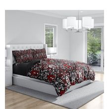 Monohome Damask Rose 3D Renkli Çift Kişilik 200x220 cm Nevresim Takımı